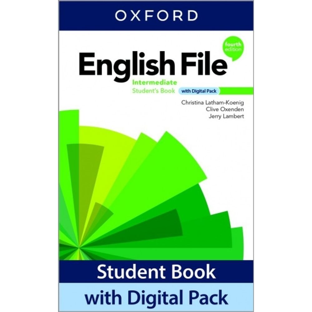 ENGLISH FILE INTERM. 4/ED.- SB W/DIGITAL PACK