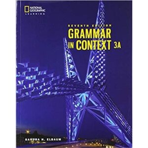 GRAMMAR IN CONTEXT 3 7/ED.- SPLIT A SB WITH STICKER CODE ONLINE ACTIVITIES