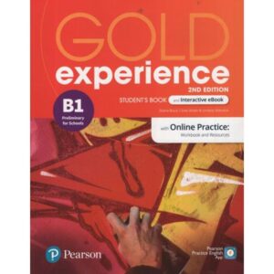 GOLD EXPERIENCE B1 (2/ED.) - SB + INTERACTIVE EBOOK + ONLINE PRACTICE + DIGITAL RESOURCES + APP