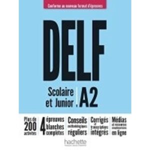 Delf Scolaire Et Junior A2 - Livre De L'Eleve + A/Cd Nouveau Format D'Epreuves-Nelly Mous-Hachette Livre