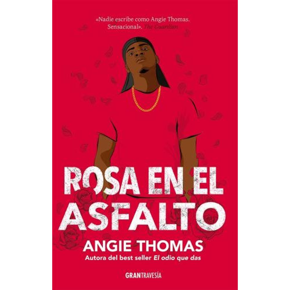 ROSA EN EL ASFALTO