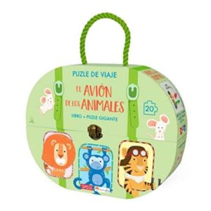 AVION DE LOS ANIMALES, EL - LIBRO + PUZLE GIGANTE - PUZLE DE VIAJE