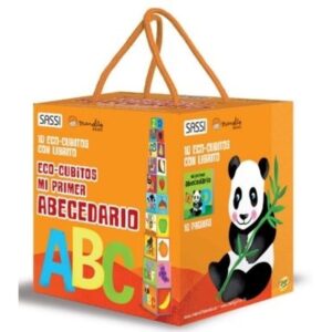 MI PRIMER ABECEDARIO - ECO CUBITOS - LIBRO + CUBITOS APILABLE