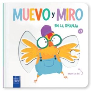 EN LA GRANJA - MUEVO Y MIRO - CARTONE CON SOLAPAS