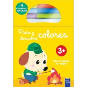 PERRO - PINTA Y DESCUBRE COLORES