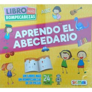 APRENDO EL ABECEDARIO - LIBRO + ROMPECABEZAS