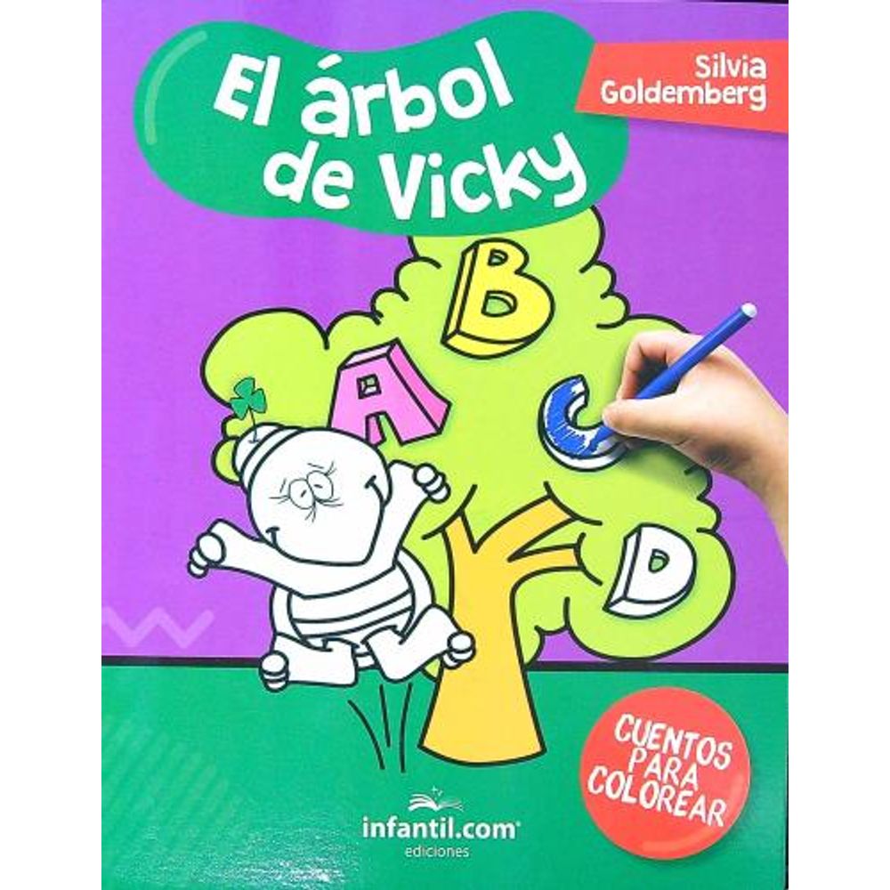 ARBOL DE VICKY, EL - CUENTOS PARA COLOREAR
