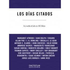 Dias Citados, Los - La Vuelta Al Año En 365 Libros-Varios Autores-Factotum Edicio