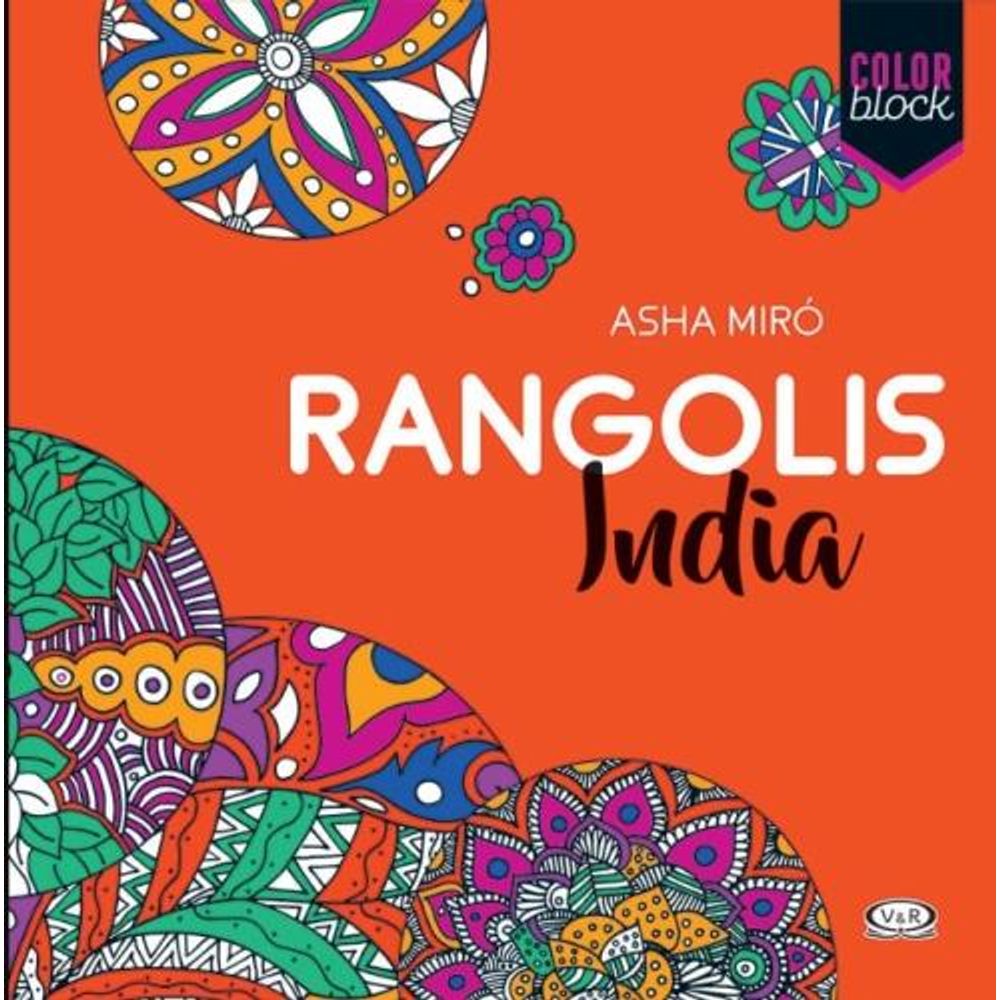 Color Block - Rangolis India-Asha Miro-V&R