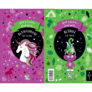QUE PASARA? QUE SERA? EL UNICORNIO LO SABE, EL TROLL LO DICE ( 2 LIBROS EN 1) TD