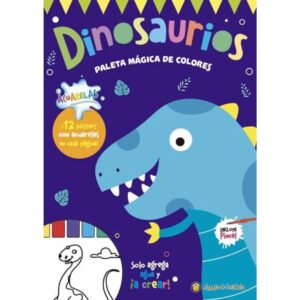 DINOSAURIOS - PALETA MAGICA DE COLORES