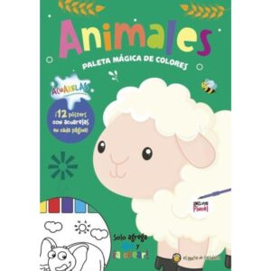 Animales - Paleta Magica De Colores--El Gato De Hoja