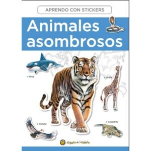 Animales Asombrosos - Aprendo Con Stickers--El Gato De Hoja