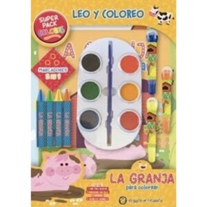 GRANJA PARA COLOREAR, LA - SUPER PACK COLORES