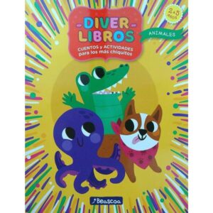 Animales - Diverlibros (C/ Ilustraciones P/ Colorear)-Vv. Aa.-Beascoa