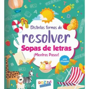DISTINTAS FORMAS DE RESOLVER SOPAS DE LETRAS MIENTRAS PASEO + STICKERS