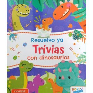 RESUELVO YA TRIVIAS CON DINOSAURIOS - CON STICKERS