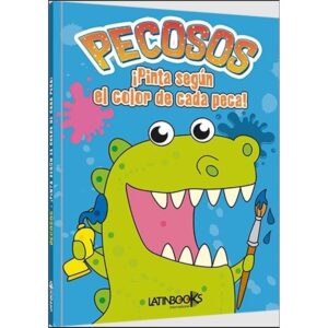 PECOSOS - PINTA SEGUN EL COLOR DE CADA PECA - CELESTE