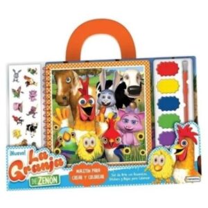 MALETIN CREAR Y COLOREAR - GRANJA DE ZENON