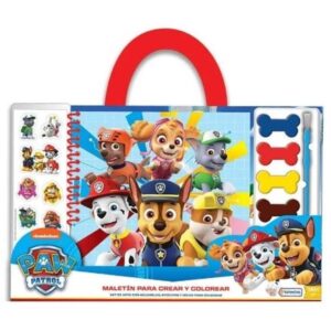 MALETIN CREAR Y COLOREAR - PAW PATROL