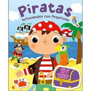 PIRATAS - LIBRO DE ACTIVIDADES CON STICKERS + DE 250 STICKERS