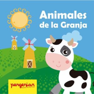 ANIMALES DE LA GRANJA - 2 TEXTURAS - CUENTO DE TELA
