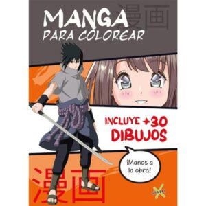 MANGA PARA COLOREAR - INCLUYE +30 DIBUJOS