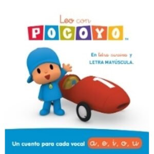 LEO CON POCOYO 1 - EN LETRA CURSIVA Y LETRA MAYÚSCULA - UN CUENTO PARA CADA VOCAL