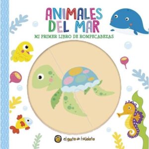 ANIMALES DEL MAR - MI PRIMER LIBRO DE ROMPECABEZAS - CARTONE