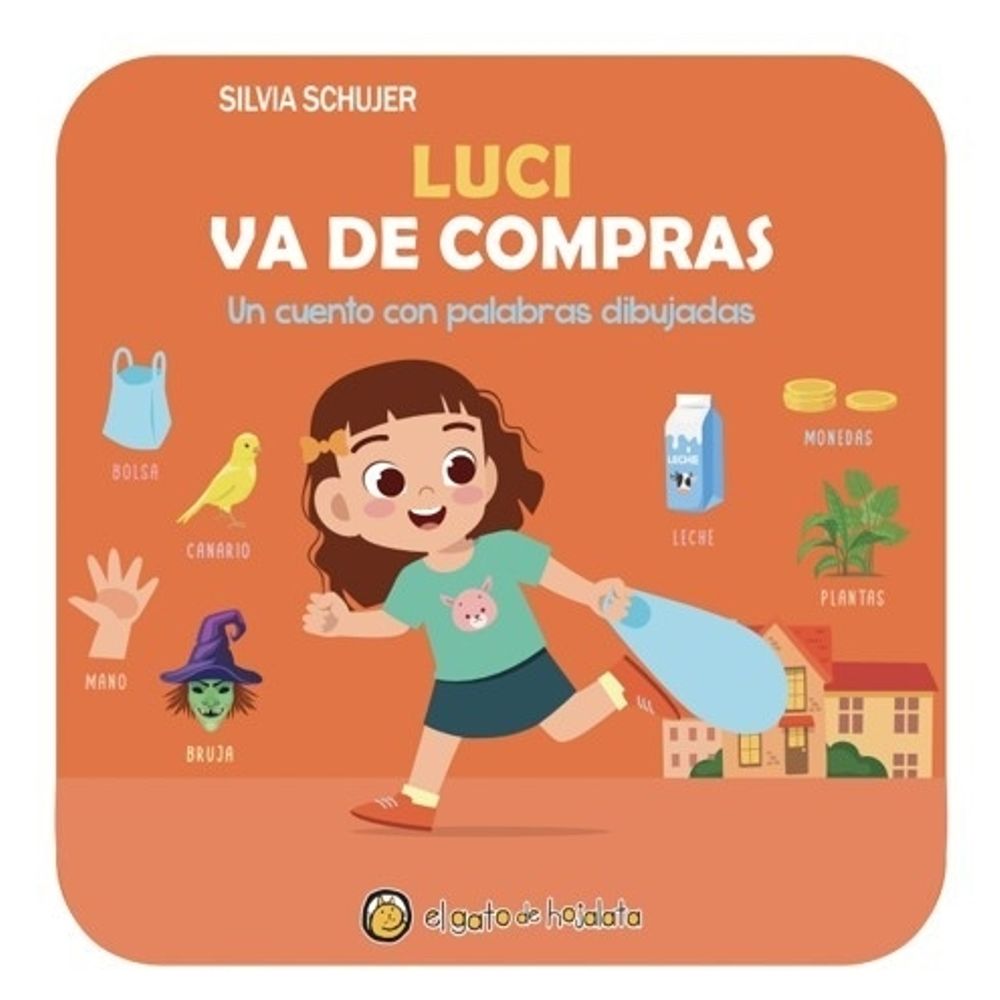 LUCI VA DE COMPRAS - PALABRAS DIBUJADAS - MAYUSCULA