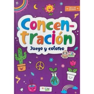CONCENTRACION - JUEGO Y COLOREO - MINDFULNESS MINI