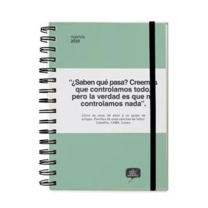 AGENDA 2025 NEUTRA - LA GENTE ANDA DICIENDO - VERDE TD