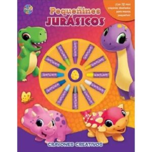 PEQUEÑINES JURASICOS - CRAYONES CREATIVOS - TD