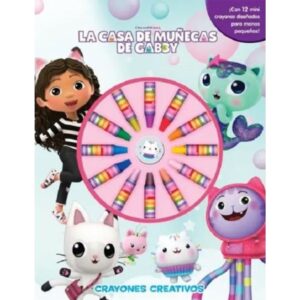 CASA DE MUÑECAS DE GABBY, LA - CRAYONES CREATIVOS