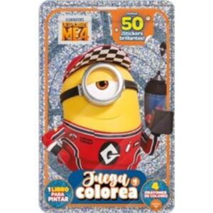 MINIONS - FLOW PACK JUEGA Y COLOREA + 50 STICKERS
