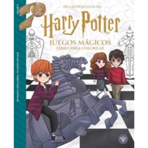 JUEGOS MAGICOS - LIBRO PARA PINTAR - HARRY POTTER