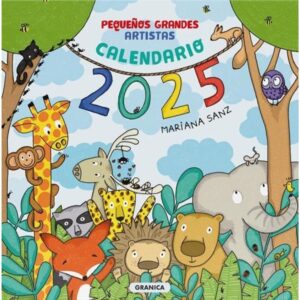 CALENDARIO 2025 PEQUEÑOS GRANDES ARTISTAS DE PARED