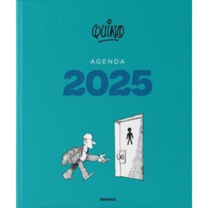 AGENDA 2025 QUINO ENCUADERNADA TURQUESA TD