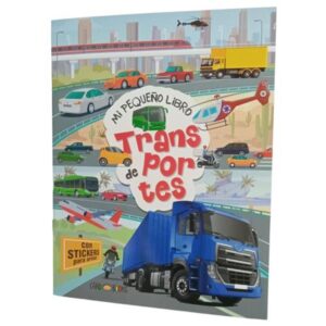 MI PEQUEÑO LIBRO DE TRANSPORTES - CON STICKERS PARA ARMAR