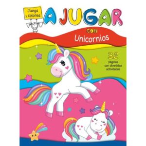 UNICORNIOS - JUEGA Y COLOREA