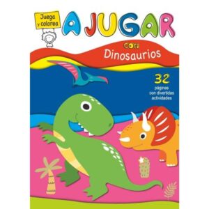 DINOSAURIOS - JUEGA Y COLOREA