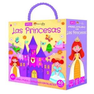 PRINCESAS, LAS - LIBRO + PUZLE + 10 FIGURAS CON SILUETAS