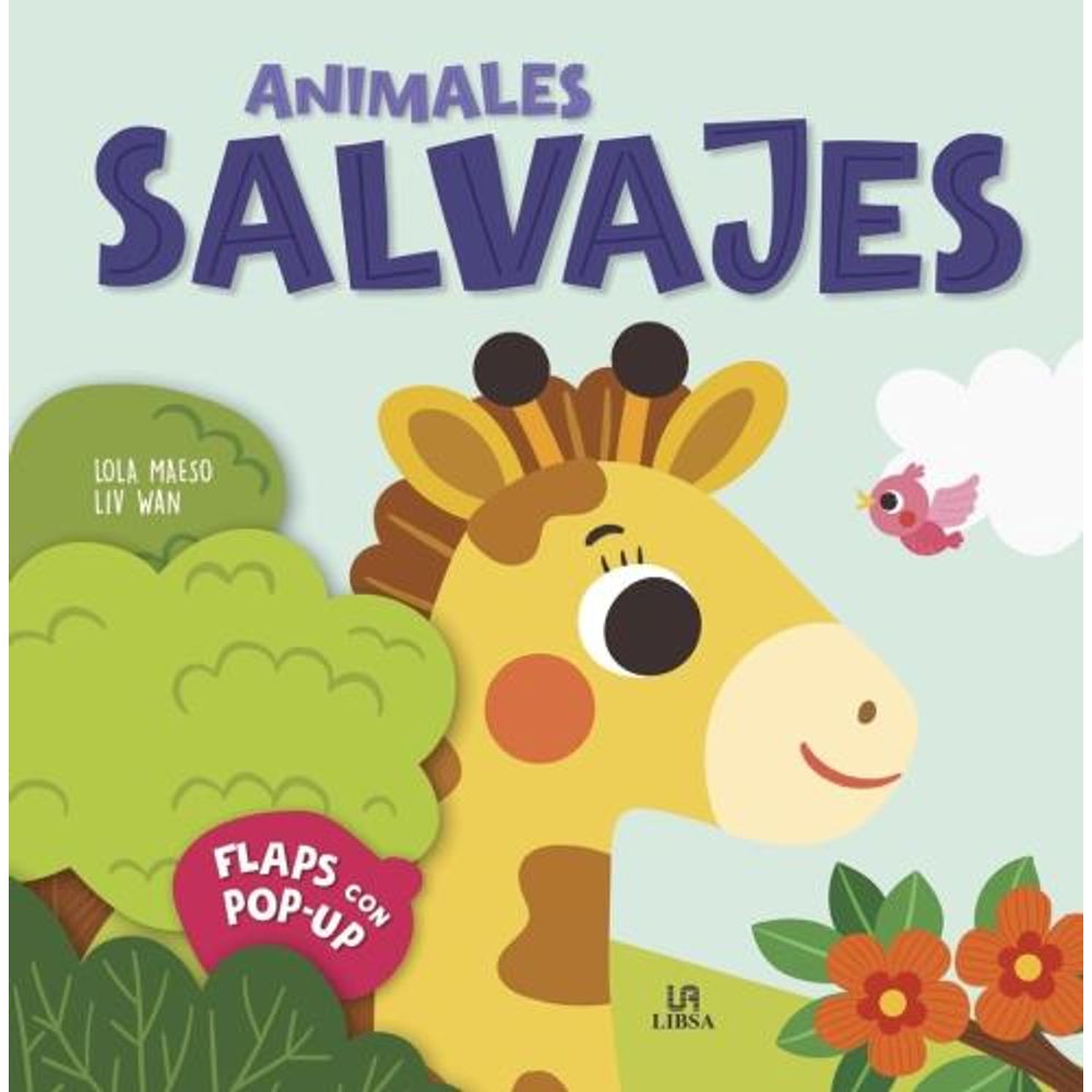 ANIMALES SALVAJES - FLAPS CON POP-UP - CARTONE