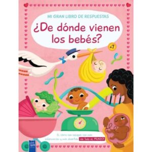 DE DONDE VIENEN LOS BEBES? - MI GRAN LIBRO DE RESPUESTAS - CON SOLAPAS - CARTONE