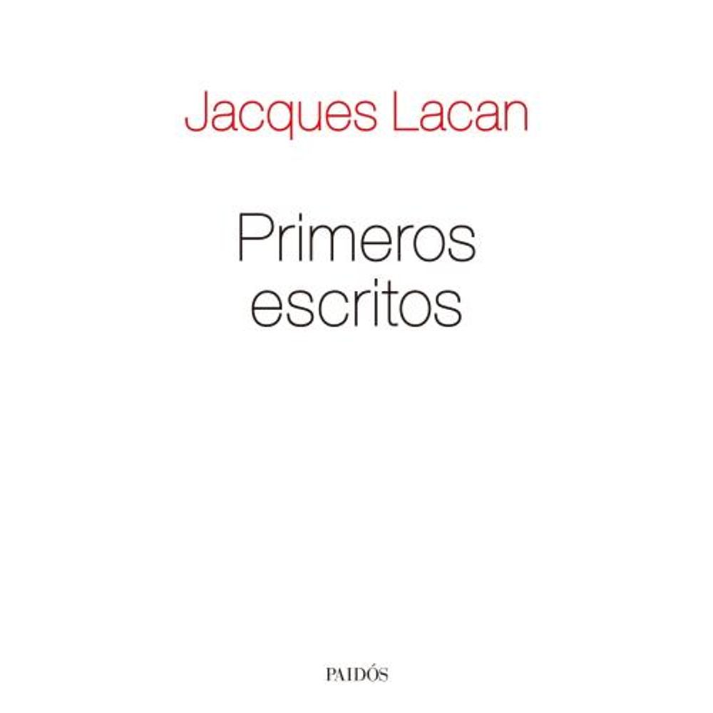 PRIMEROS ESCRITOS