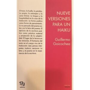 NUEVE VERSIONES PARA UN HAIKU