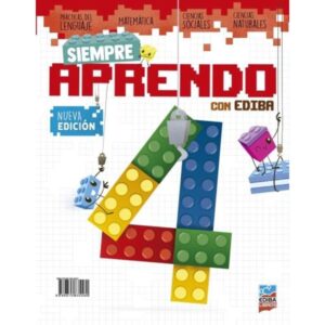 SIEMPRE APRENDO CON EDIBA 4 - AREAS INTEGRADAS - ED. 2024