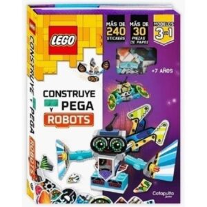 LEGO - CONSTRUYE Y PEGA ROBOTS