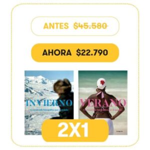 INVIERNO VERANO - 2 LIBROS