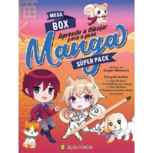 APRENDE A  DIBUJAR MANGA PASO A PASO - SUPER PACK - MEGA BOX